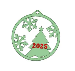2025 Christmas Ornament