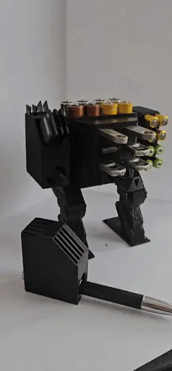 3D printer bestanden | 3MF | HD2 EXO-45 Patriot Exosuit pen sd card battery usb holder V1