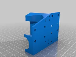 Anet A8 E3D v6 holder and the feeder with a twin gearand 3DTouch.