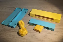 Box for a set of double pointed knitting needles (Nadelspielbox)