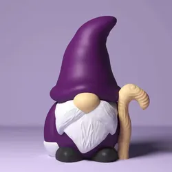 Characters & Creatures STL تنزيل - Wizard Gnome - Pawprints