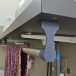Creality Cloud | Towel tube support - Sostegno tubo asciugamani | ملفات الطابعة ثلاثية الأبعاد
