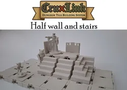 CruxLink: Half wall and stairs