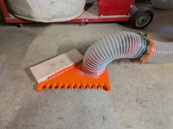 Floor Sweep Vacuum Attachment for 4in dust collector and Dewalt Shop Vac