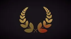 Golden Laurel Wreath