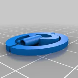 Gratis Other STL indir - Smaller Handcuff key - 2515613 - NB020202