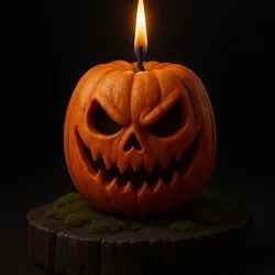Home Decorations & Ornaments STL Download - Halloween pumpkin candle moldby rexer_3d