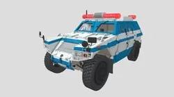 Komatsu LAV (Police) / interior
