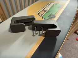 Longboard wallmount Bracket (graphics/trucks side out)