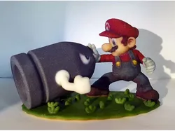 Mario Vs Bullet Bill