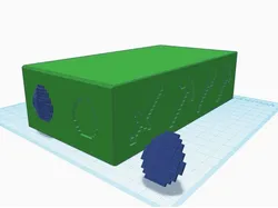 Minecraft Builders & Biomes Cube Holder