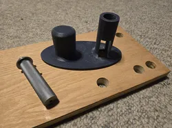Parametric Drill Guide with Handle (using FreeCad)