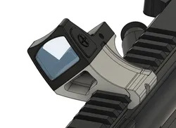 Red Dot Agled Offset Mount for RMR / RMRcc / RMSc footprints