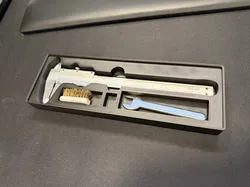 Stackable 2×6 Caliper Storage Box (BM-RS) with 3 Auxiliary Compartments