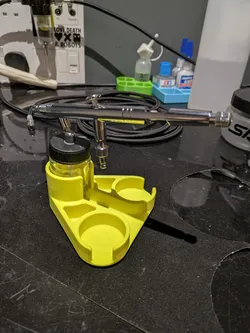 Suction feed Airbrush Stand