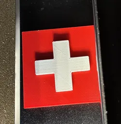 Swiss flag 60x60mm