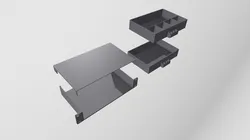 10 inch Rack Shelf Drawers