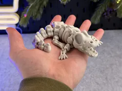 Articulated Skeleton Crocodile