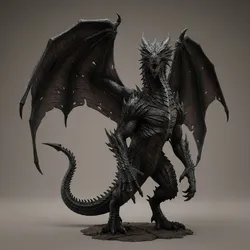 Dragon - dark fantasy
