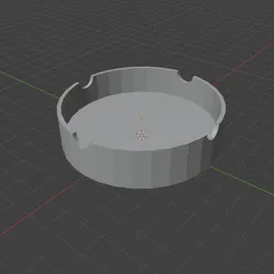 Fișiere pentru imprimante 3D | Fișier 3MF | Simple ashtray