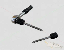 Griff vierkant 4,5 mm/ handle square 4,5 mm