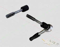 Griff vierkant 5,5 mm/ handle square 5,5 mm