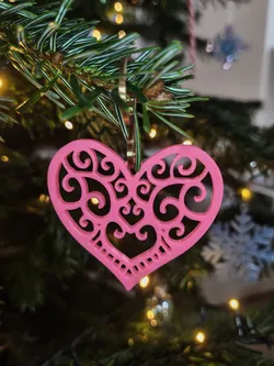 Heart ornament