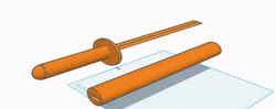 Katana with a blade protector