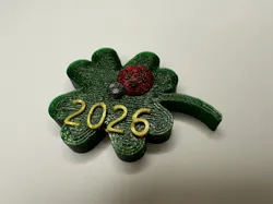 Lucky Charm with Ladybug- Lucky Leaf/Shamrock 2026