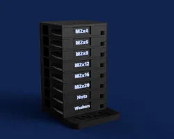 M2 OrbitStack - Swivel Screw Organizer