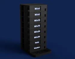 M3 OrbitStack - Swivel Screw Organizer