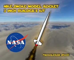 Nike Smoke Model Rocket -- Power Series - 3in