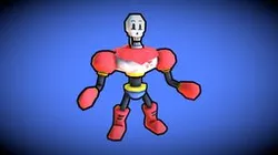 Papirus Undertale Riged Low poly