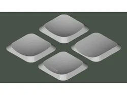 Parametric Keycap Veneers for Flat Laptop Keyboards