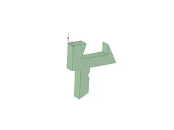 parts of rubber band gun