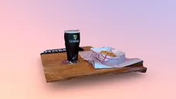 Sausage Roll and a Pint