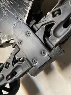 Team Corally Python Skidplates