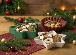 xMas Candy Bowl Collection - Tree & Star Christmas