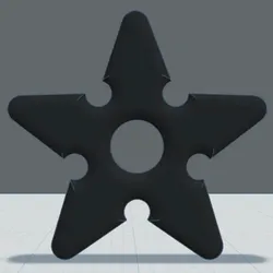 مجاني Cosplay STL تنزيل - Child "SAFE" Shuriken 09 - Cyberbeast