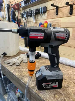 Adapter for a Mini Pressure Washer to a Filter