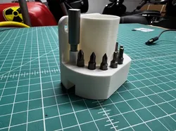 AmazonBasics Screwdriver Holder with magnetic bit storage