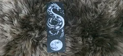 Celestial Dragon Wrapped Around Planets Bookmark