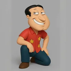 Characters & Creatures STL indir - Glenn Quagmire - GALAXIARUM 3D