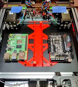 Electronics and Wiring Organizer for Voron V0.2 (Raspberry Pi or BTT Pi, SKR Pico)