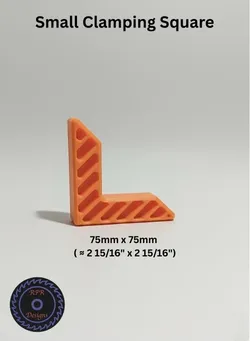 Heavy-Duty Woodworking Small Clamping Square
