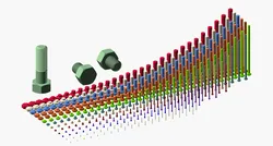 Hundreds of Metric Hex Screws Version 2: M2 up to M64