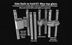 K1 Max top cover side mount with optional tool storage