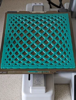 Lissajous Figure Pattern  170x170x3mm
