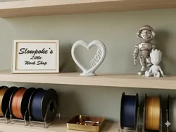 MAMÁ con corazón - Modelo de impresión 3D gratuito