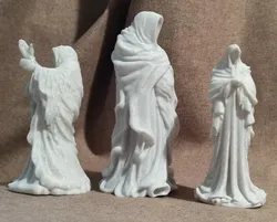 Mysterious Faceless Figurines - 3 Models
